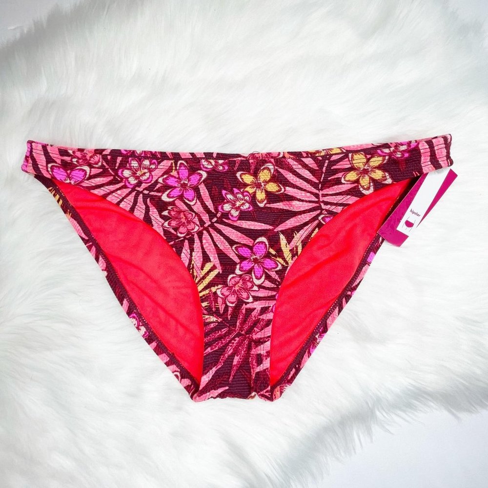 NEW Xhilaration Floral Hipster Bikini Bottoms